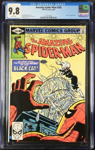 Amazing spider man 205 cgc - amazing, #205