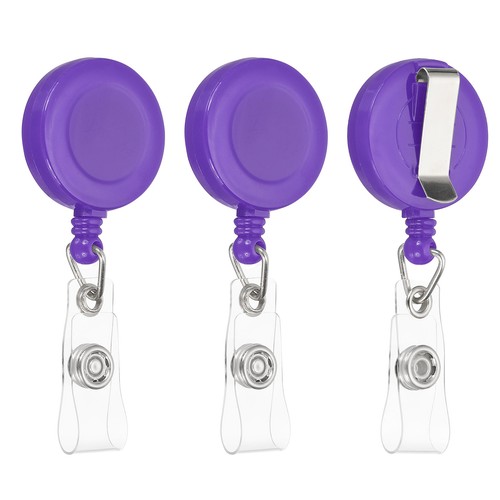 Porte badge rétractable - porte-badge, rond