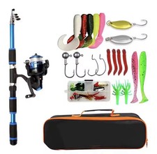 Set Canna da Pesca Telescopica