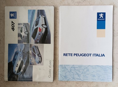 Manuale peugeot 407 libretto - manuale,