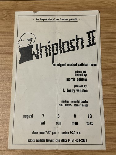 Vintage whiplash program - vintage, ii