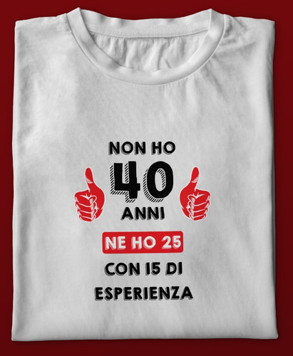 Shirt auguri anni - t-shirt,
