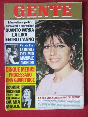 Gente 1973 claudia mori - 11-12,