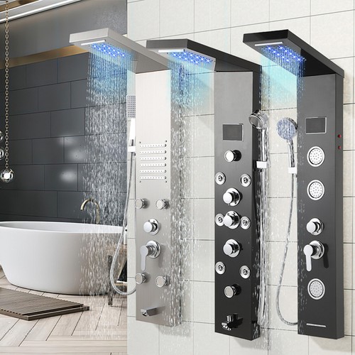 Pannello doccia acciaio - , inox