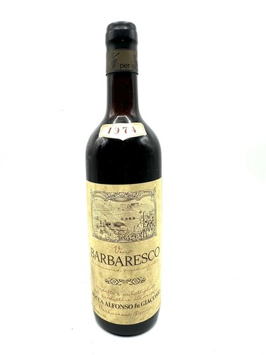 Vintage vino rosso - vino, barbaresco