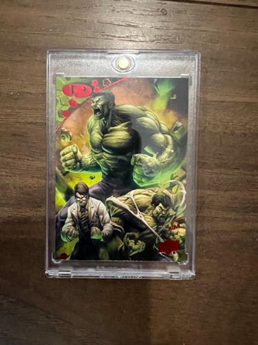 Carta marvel premier hulk red - carta,