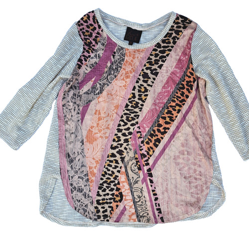 Camicetta blusa blu - (m),