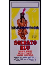 locandina SOLDATO BLU Soldier Blue Ralph Nelson Candice Bergen western B389