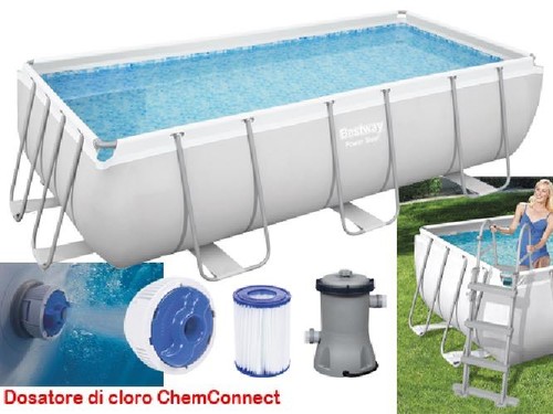Piscina bestway rettangolare - bestway,