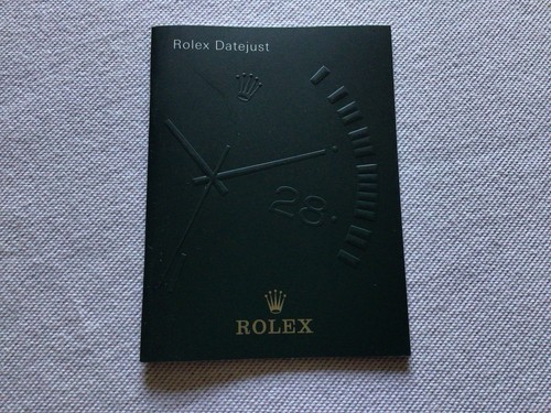 Libretto booklet rolex - libretto,