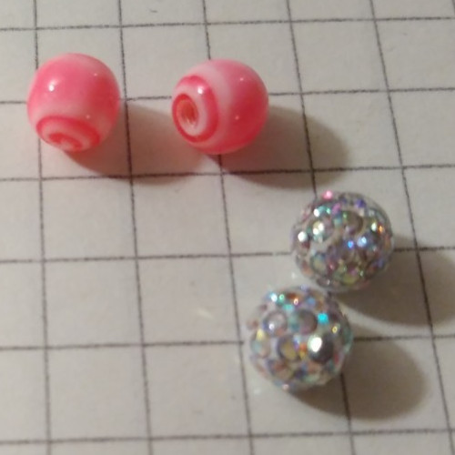 Sfera piercing discoball - piercing, ab