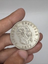 REGNO D'ITALIA 5 lire 1875