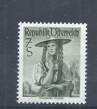 Francobolli Austria. Costumi provinciali 1948 anni 7 MNH SG 1143 (AQ165)