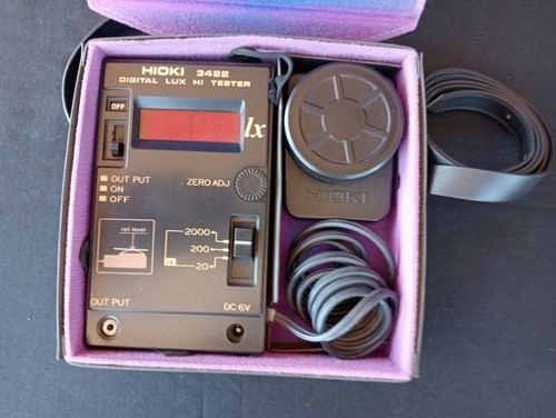 Hioki digital lux tester - digital, hi