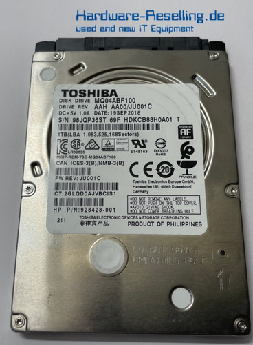 Toshiba 1tb sata iii - 2,5",