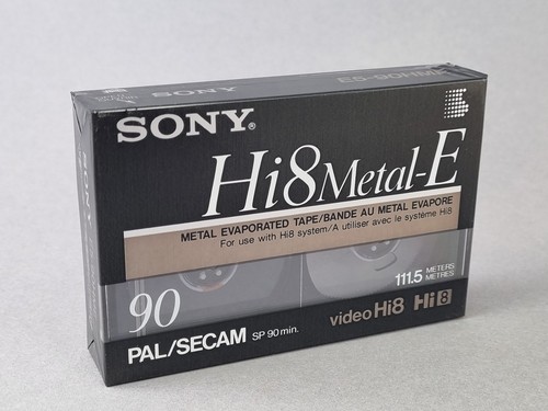 Sony hi8 metal - hi8, metal-e