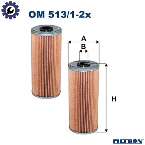 Filtro olio 513 - 513/1-2x, per