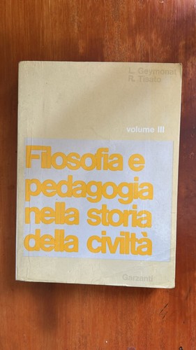 Filosofia pedagogia nella - e,
