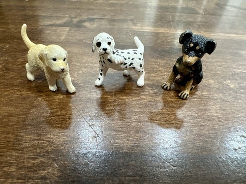 Lotto statuine cane cucciolo