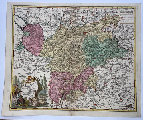 Tirolo italia austria 1761 - italia,