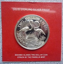 1971 BAHAMAS - $2 DOLLARI -