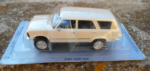 Die cast fiat 125p - die, 4x4-