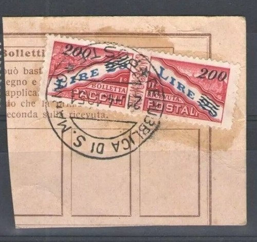 San marino 1948 pacchi - marino,