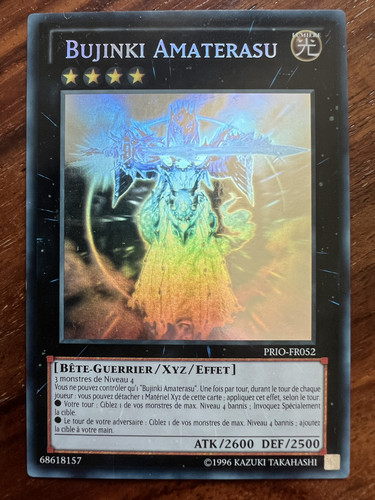 Carte bujinki - carte, yu-gi-oh!