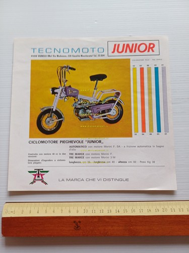 Tecnomoto junior anni 60 - 50, '60