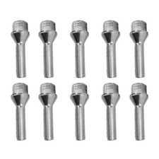 10x Bulloni ruota M14x1,5 conico 60° Argento per FIAT Scudo I Ulysse II Viti ruo