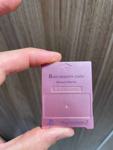 Ps2 memory card 8mb fujiwork - card,