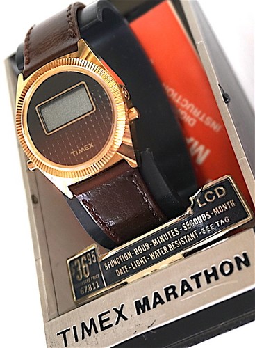 Raro lcd timex marathon - lcd,