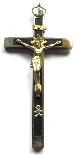 Antico crocifisso pettorale - antico,
