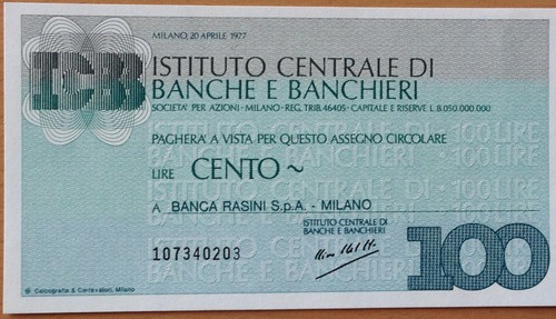 Miniassegno collezione - miniassegno, collezione-