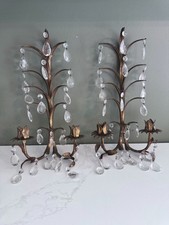 Coppia di applique candela