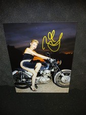 Foto 8x10 autografata Miley