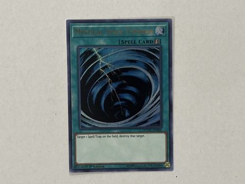 Yugioh mystical space typhoon - space,