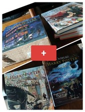 Harry Potter Jim Kay JK Cofanetto Raro Com I Primi 3  Libri + 2 Calice E Ordine 