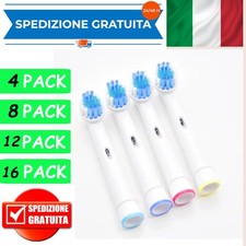 Testine per spazzolino eletrico compatibili con ORAL B testina di ricambio Braun