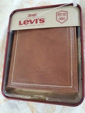 levis rfid wallet Light Brown