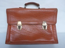 antica Cartella Borsa in pelle