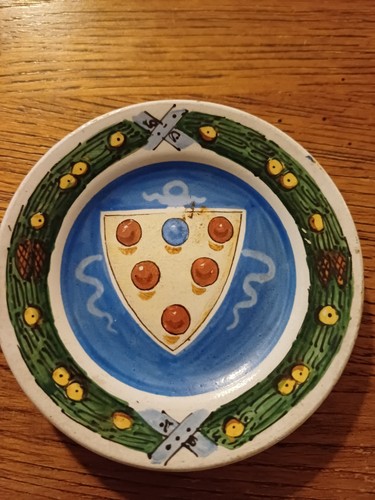 Antique miniature hand painted - miniature,