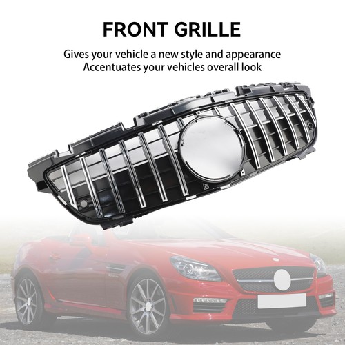 Chrome front radiator grill - radiator,