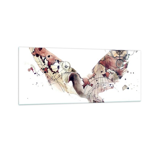 Quadro vetro 100x40cm - vetro,