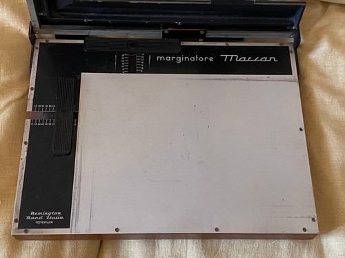 Marginatore vintage remington - marginatore,