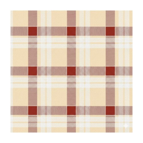 100 tovaglie tartan crema - tovaglie,