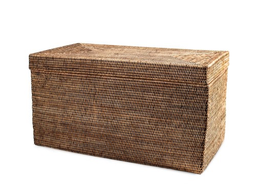 Baule rattan con - baule, in