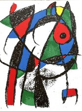 Joan mirò litografia - -,