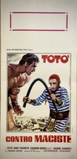 TOTO' CONTRO MACISTE -Locandina film - Toto', Nino Taranto, Burke