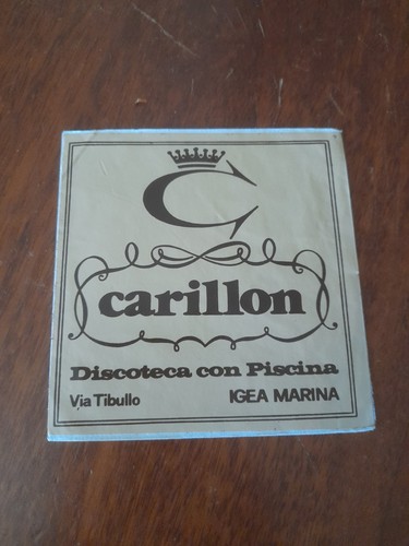 Adesivo discoteca carillon - adesivo,
